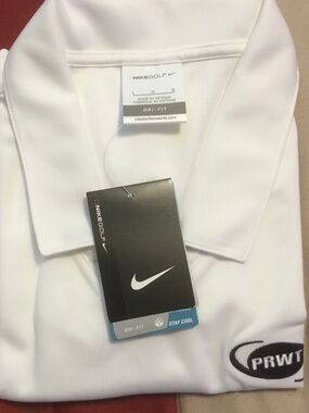 Nike Women’s Golf Polo Shirt (Large) with Logo PRWT Services,INC.